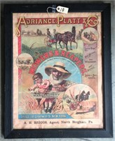 "Adriance Platt Mowers & Reapers" Poster