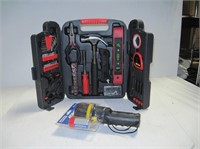 Flashlight and Assorted Tool Case