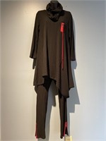 Asymmetric Shirt & Pant Set  By IC Collection