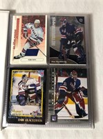 29 Mostly New York Rangers Hockey Cards In Folder