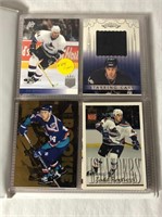 32 Mostly Vancouver Canucks Hockey Cards In Folder
