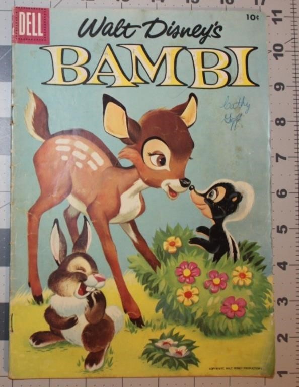 Walt Disney’s Bambi #3 Apr 1956