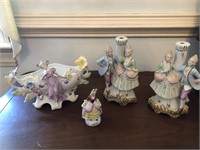 Vintage Collection of Victorian Porcelain