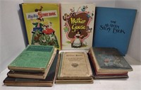 (AF) Lot of assorted vintage books including