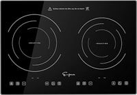 (U) Empava Electric Stove Induction Cooktop with 2