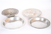 Pewter Serving Dishes