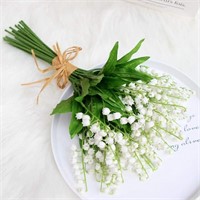 Ohstgp 12pcs Lily Garden Artificial Lily of The