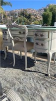 Shabby Chic Desk with Chair