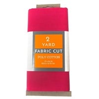 P686  Shason Textile Craft Fabric, 2 Yards, Magent