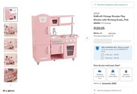 B3331  KidKraft Play Kitchen  Pink