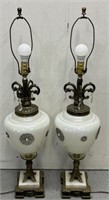 Hollywood Regency Style Table Lamps
