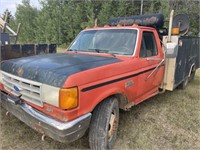 1991 F350 CUSTOM SERVICE TRUCK,