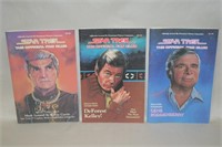 (3) Vtg Star Trek Official Fan Club Magazines