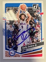 76ers Kelly Oubre Jr. Signed Card with COA