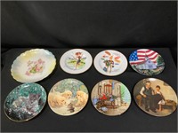 Collector Plates Lot of 8
