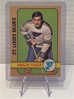 Barclay Plager 1972/73 Card NRMINT +