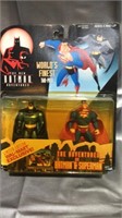 DC Figurines, batman and superman 2 pack, 1998