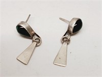 Earrings Stamped Sterling No Backers