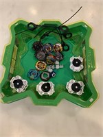 Lot of Beyblade Toys as pictured