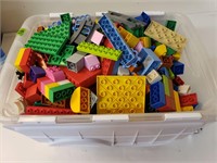 Large Tote Of Lego Duplo