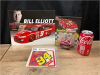 NASCAR Bill Elliot Signed Stock Car