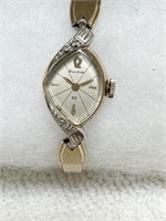 1960s Bulova 23 jewel watch, 10k rolled gold with