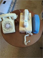 3 old phones. Bell System