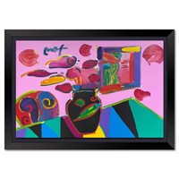 Peter Max, "The Room" Framed One-of-a-Kind Acrylic