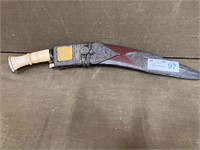 Vintage Kukri in Decorative Sheath