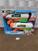 2 New Xshot water guns