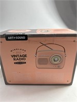 Wireless Vintage Radio