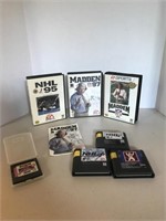 Lot of (7) Video Games incl ‘93 Madden, etc...