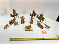 12 Piece Vtg Depose Italy Nativity