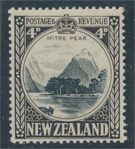 NEW ZEALAND #209b MINT FINE-VF LH