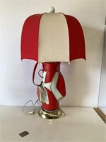Vintage Golf Table Lamp