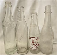 Lot of 4 vintage bottles