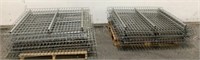 (21) Assorted Metal Wire Decking