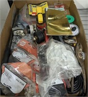 GROUP OF TOOLS, PAD LOCKS, MISC