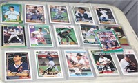 S: LOT OF 16 AUTOGRAPHED BASEBALL CARDS