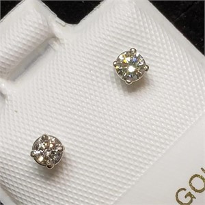 $500 14K  Diamond(0.19ct) Earrings