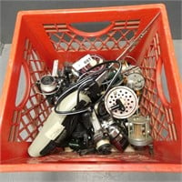 Large lot of Fishing Reels/ Parts
