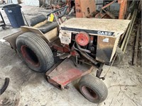 Case 195 Lawnmower w/ Rototiller, Sweeper