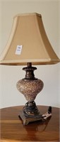 Mosaic Glass Lamp 22 inches High