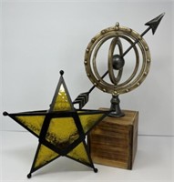 Armillary Sphere Decor Hanging Star Voltive