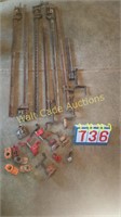 3/4" Pipe Clamp Fixtures , Wood Bar Clamps ,