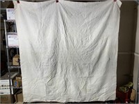 Textured White Handmade Quilt #6 BCA