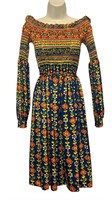 Vintage 1971 OSCAR DE LA RENTA Summer Dress