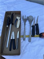 Aluminum Salad Tongs, victirinox knives and more