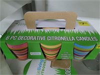 18 cnt Citronella Candles (3 packs of 6ea)