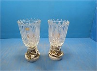 2 crystal lamps